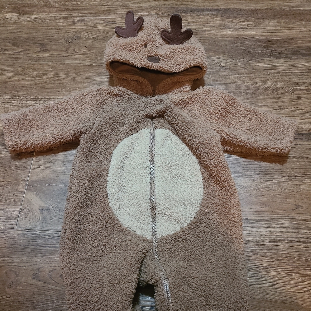 Fuzzy Footed Body Suit